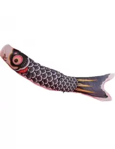 Koinobori - Pesce volante Nero
