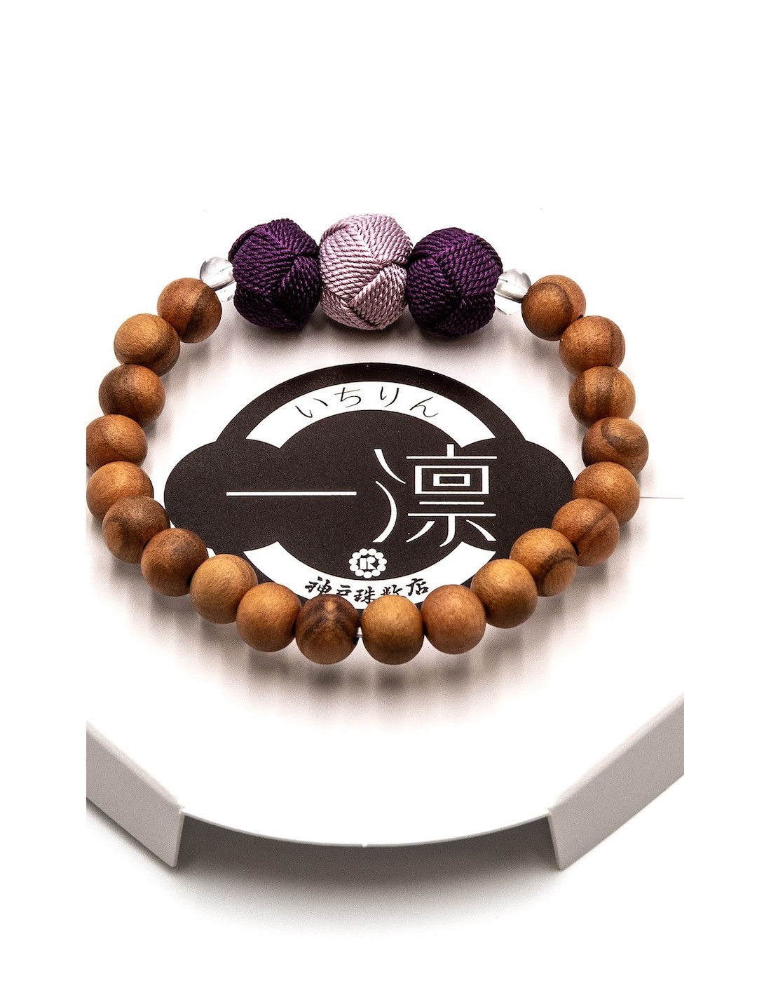 Traditional Japanese Bracelet of Fortune in Wood | Japan Primavera