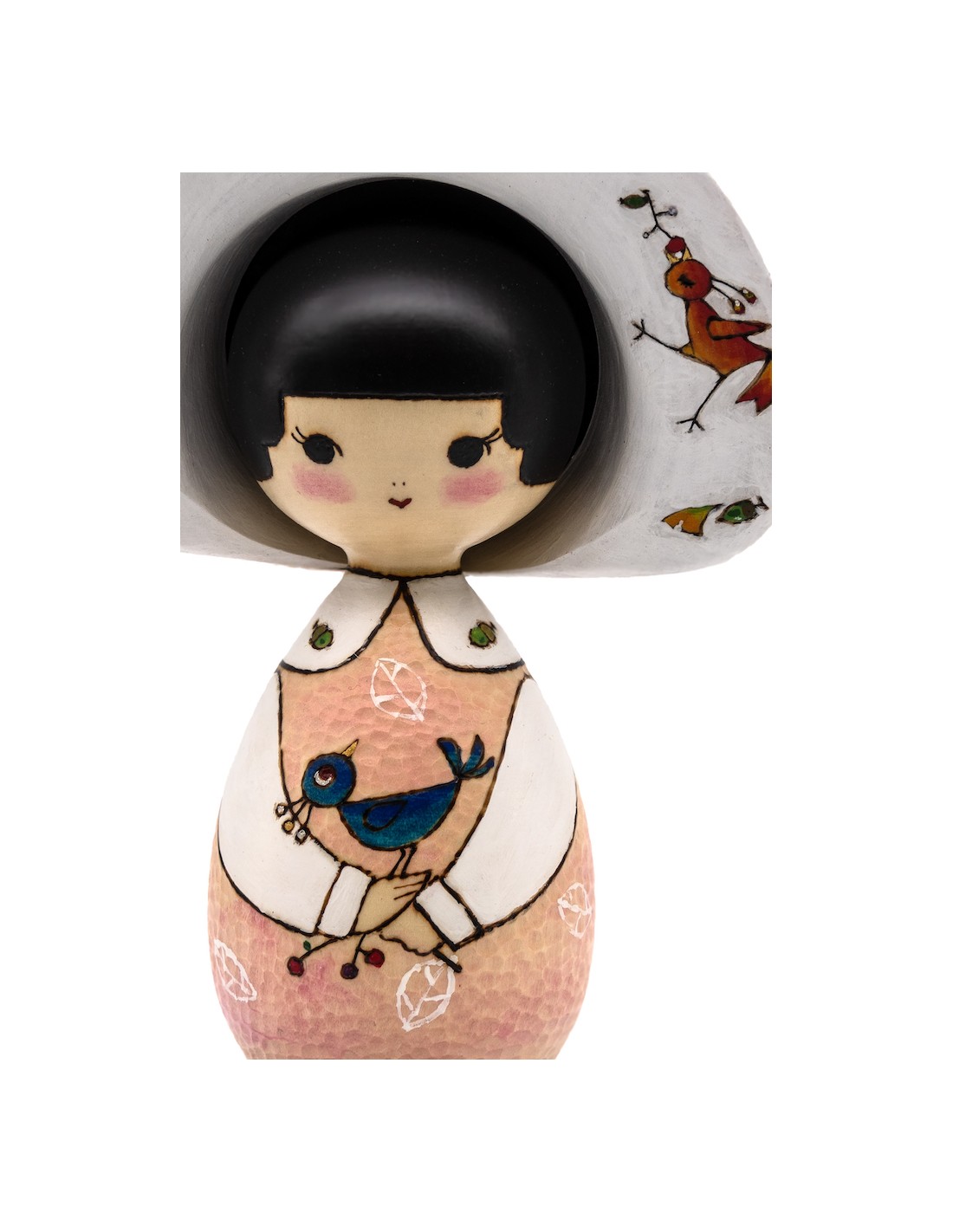 Momiji Doll, Japanese Kokeshi Doll, Made in Japan, Japanese